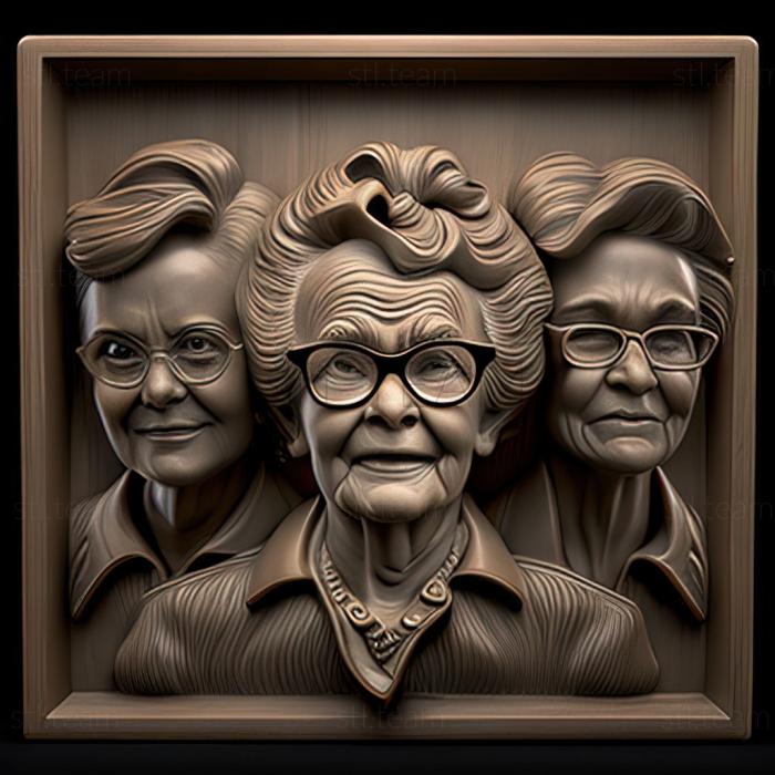 3D model Norma Ray Webster Norma Ray Sally Field (STL)